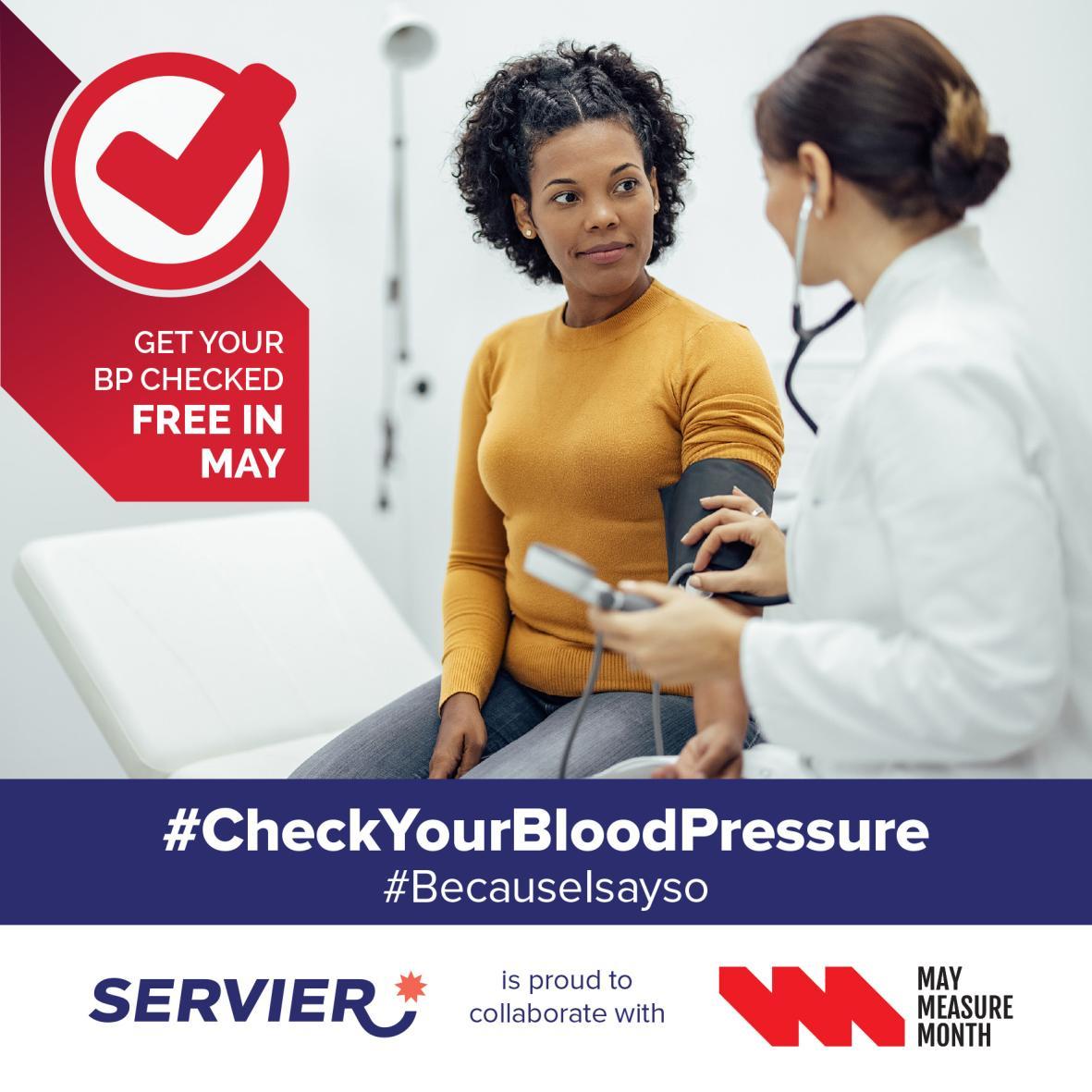 Free BP tests in May